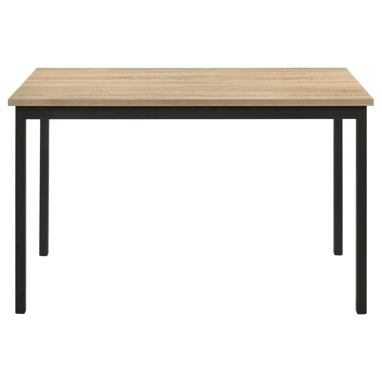 Garza Greige Oak Rectangular 48-inch Dining Table from Coaster - Luna Furniture