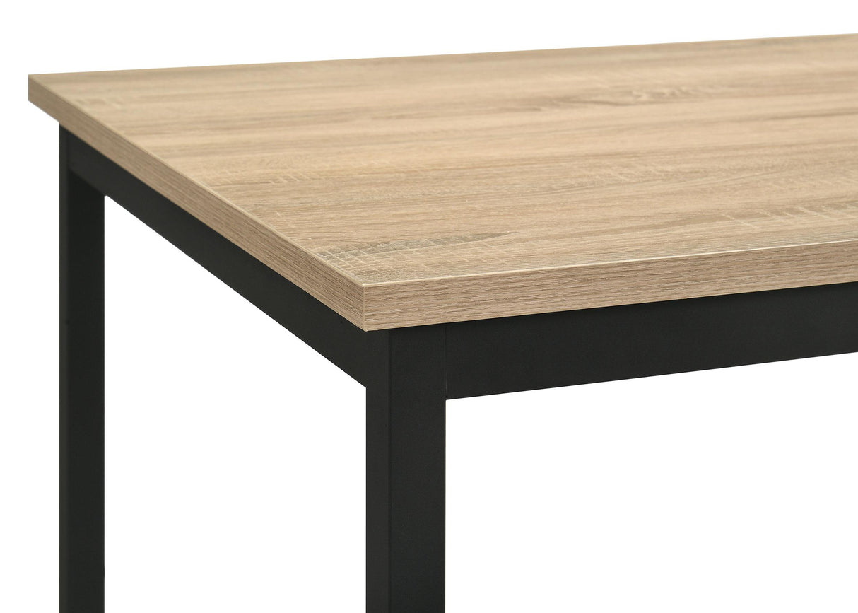 Garza Greige Oak Rectangular 48-inch Dining Table from Coaster - Luna Furniture
