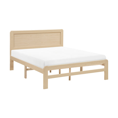 Carter Natural Twin Platform Bed from Homelegance - Luna Furniture