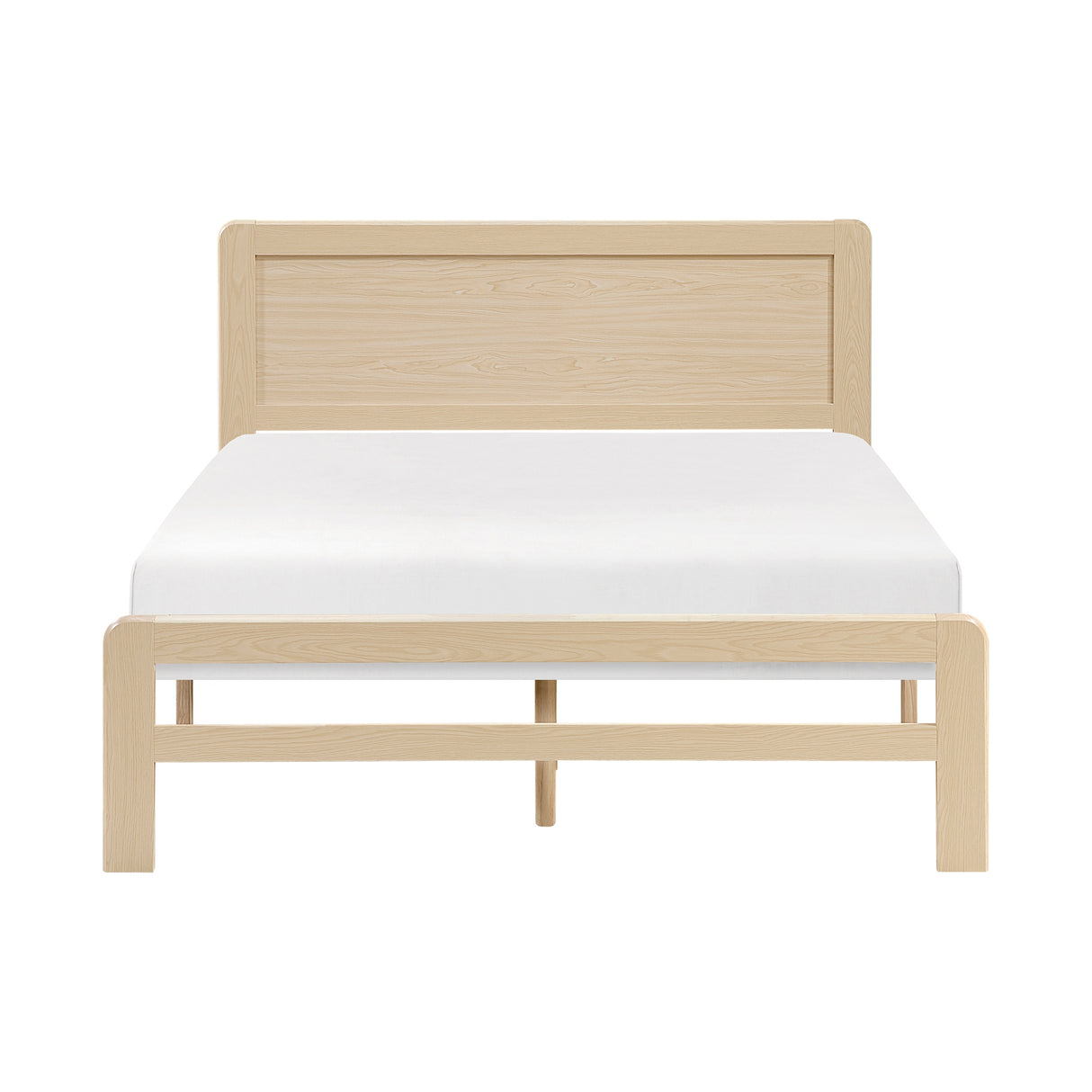 Carter Natural Twin Platform Bed from Homelegance - Luna Furniture