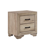 Lonan Natural 5-Piece Bedroom Set (Queen Bed, Nightstand, Dresser, Mirror, Chest) from Homelegance - Luna Furniture