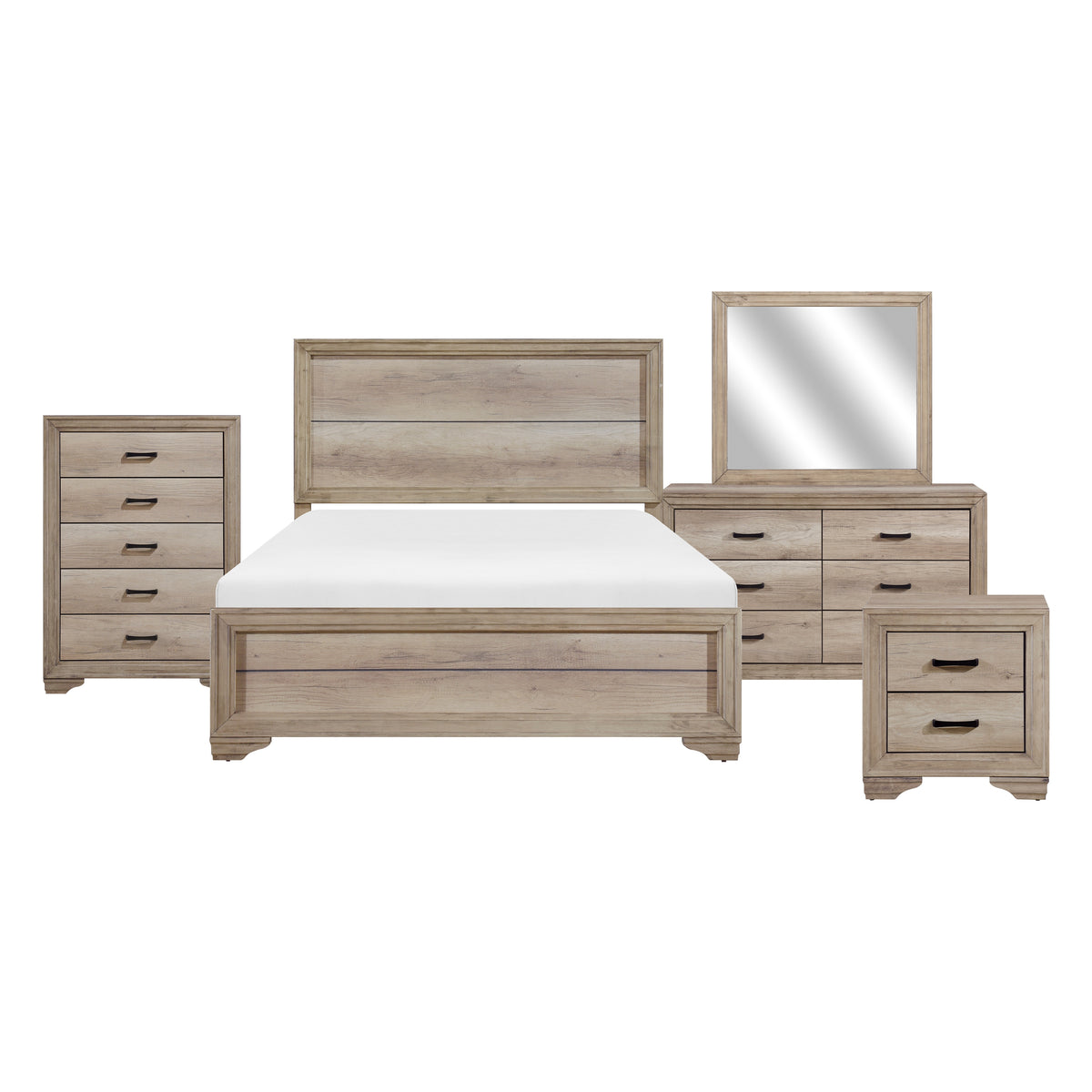 Lonan Natural Nightstand from Homelegance - Luna Furniture