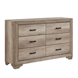 Lonan Natural Queen Panel Bed from Homelegance - Luna Furniture