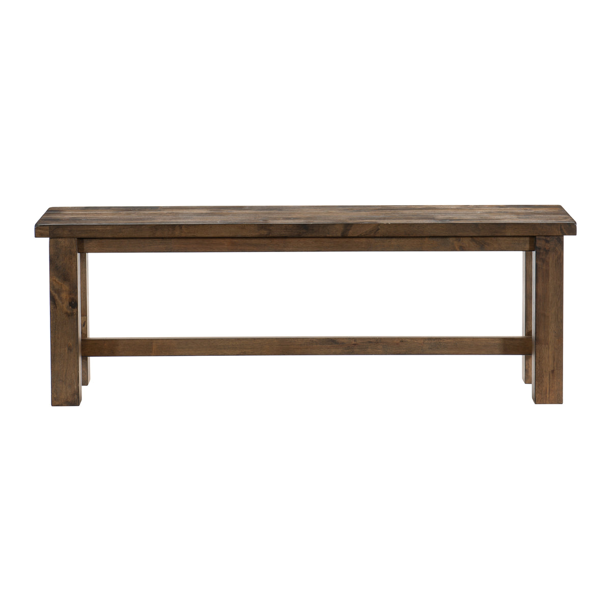 Jerrick Burnished Brown Queen Sleigh Platform Bed with Footboard Storage