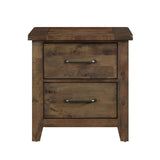Jerrick Burnished Brown Mirror (Mirror Only) from Homelegance - Luna Furniture