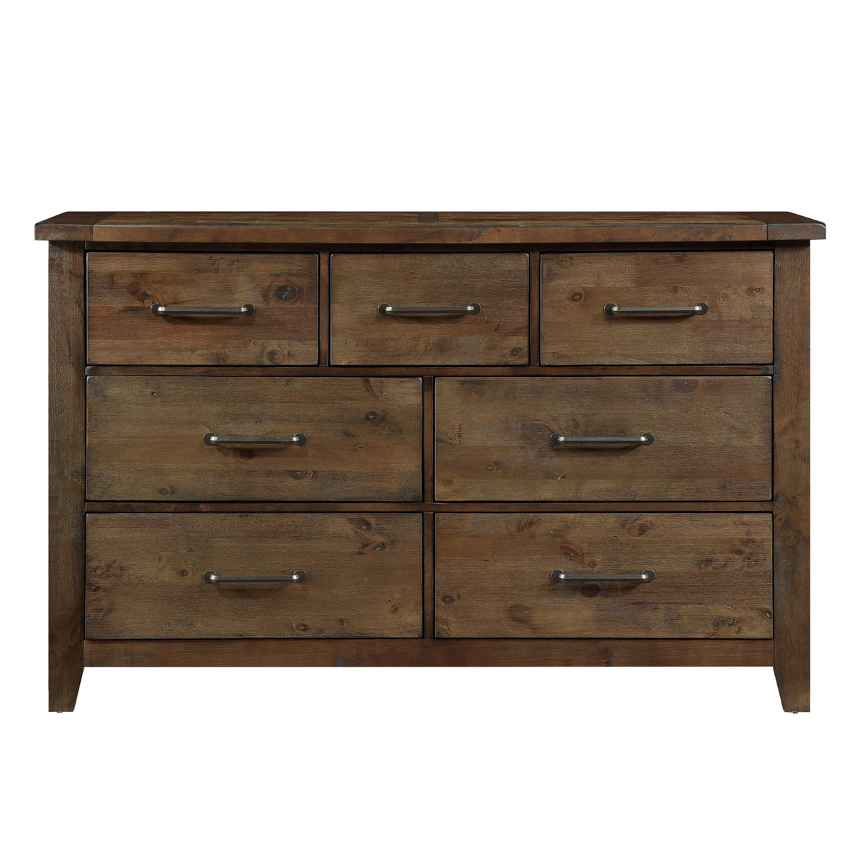 Jerrick Burnished Brown Mirror (Mirror Only) from Homelegance - Luna Furniture