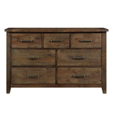 Jerrick Burnished Brown Mirror (Mirror Only) from Homelegance - Luna Furniture