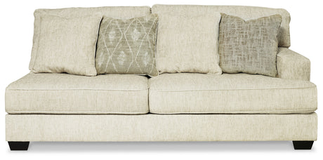 Rawcliffe Parchment Right-Arm Facing Sofa from Ashley Furniture - Luna Furniture