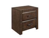 Jerrick Burnished Brown Side Chair, Set of 2 from Homelegance - Luna Furniture