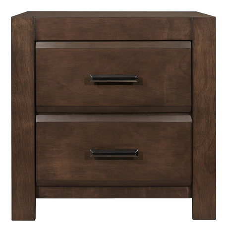 Jerrick Burnished Brown Side Chair, Set of 2 from Homelegance - Luna Furniture
