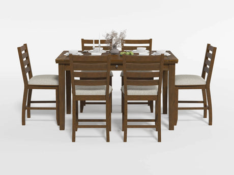 Tigard Gray Counter Height Chair, Set of 2 from Homelegance - Luna Furniture