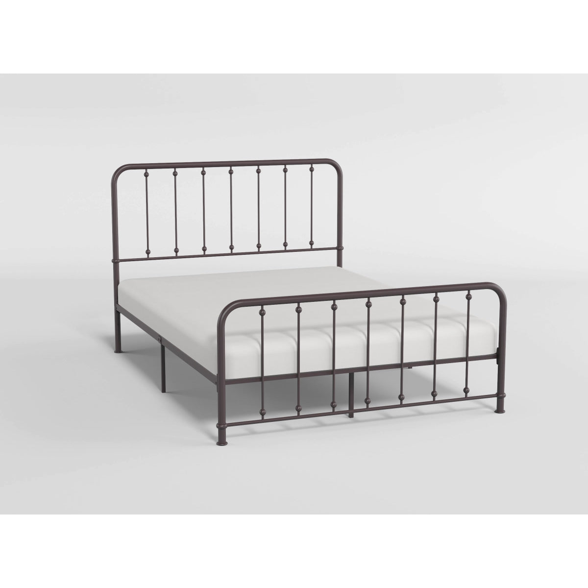 Larkspur Antique Bronze Twin Metal Platform Bed from Homelegance - Luna Furniture