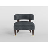 Wilson Dark Gray Accent Chair from Homelegance - Luna Furniture