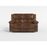 Ellicott Gray Double Reclining Sofa from Homelegance - Luna Furniture