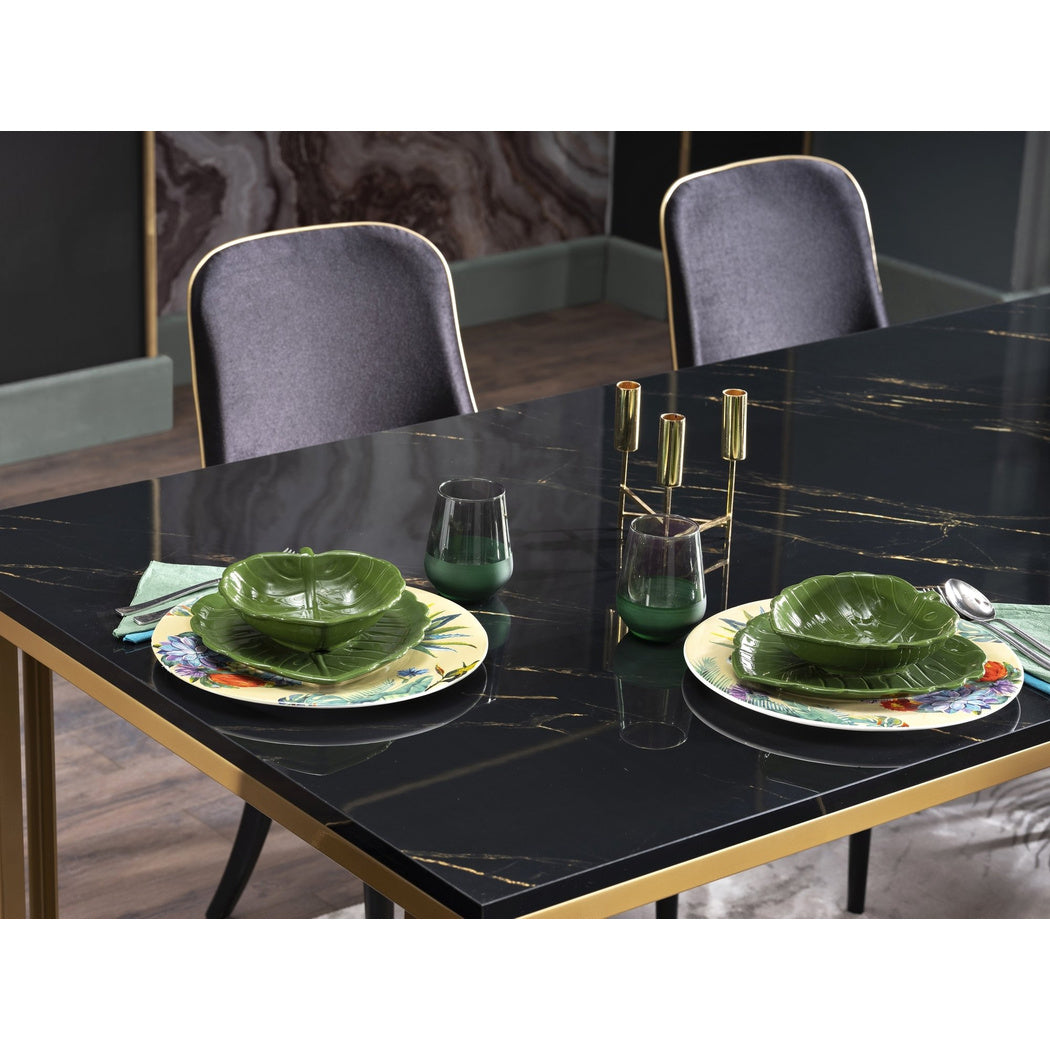 Carlino Marble Dining Table from Bellona - Luna Furniture