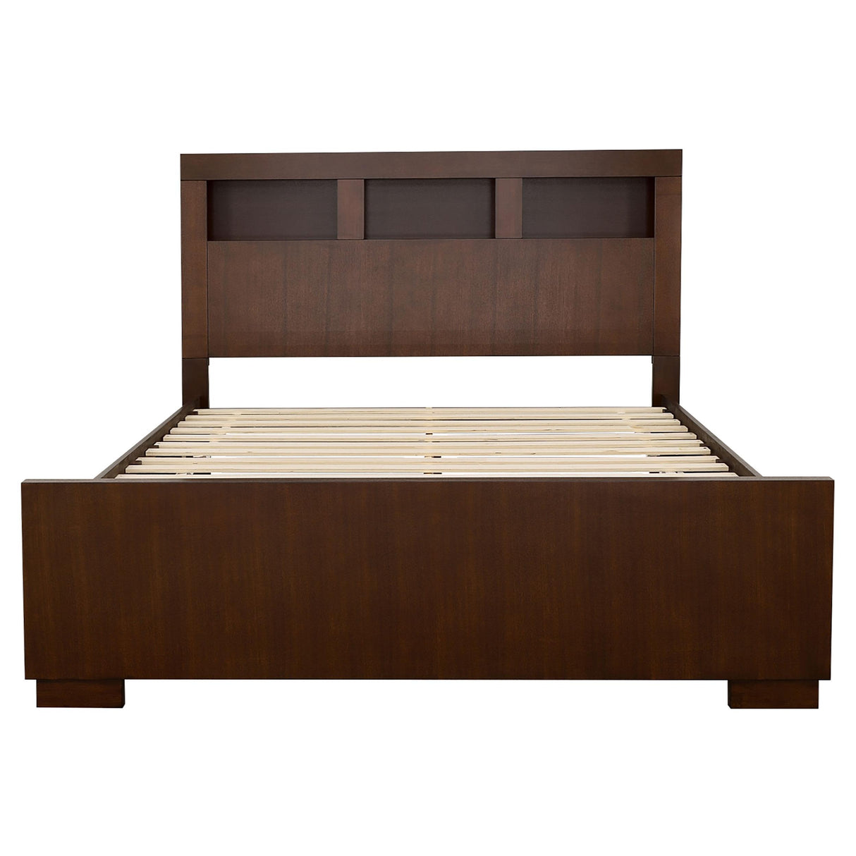 Jessica Cappuccino 5-Piece Queen Bedroom Set with Nightstand Panels from Coaster - Luna Furniture