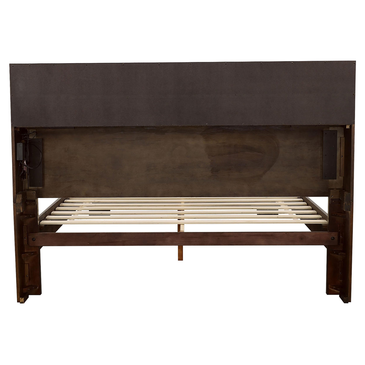 Jessica Cappuccino Queen Bed with Storage Headboard from Coaster - Luna Furniture
