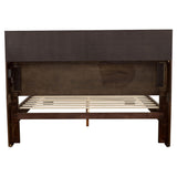 Jessica Cappuccino Queen Bed with Storage Headboard from Coaster - Luna Furniture