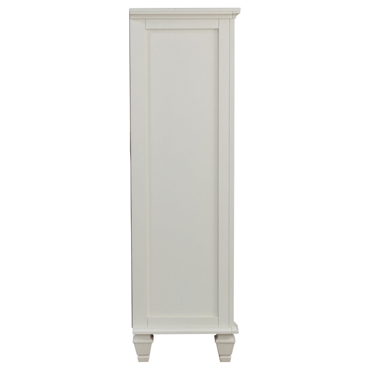Sandy Beach White 8-Drawer Man's Chest Storage from Coaster - Luna Furniture