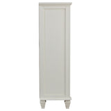 Sandy Beach White 8-Drawer Man's Chest Storage from Coaster - Luna Furniture