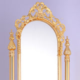 HD-202 Golden Brass Floor Mirror from Homey Design - Luna Furniture