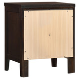 Carlton Cappuccino and Black 4-Piece Twin Upholstered Bedroom Set from Coaster - Luna Furniture