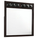 Carlton Cappuccino and Black 4-Piece Twin Upholstered Bedroom Set from Coaster - Luna Furniture