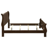 Louis Philippe Cappuccino Eastern King Panel Sleigh Bed from Coaster - Luna Furniture