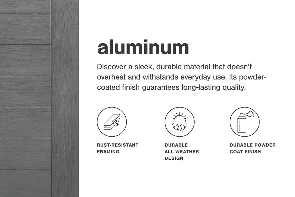 Beachcroft Beige Outdoor Dining Table with 6 Chairs from Ashley Furniture - Luna Furniture