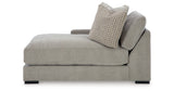 Aslan Court Pebble Left-Arm Facing Corner Chaise from Ashley - Luna Furniture
