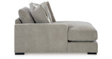 Aslan Court Pebble Left-Arm Facing Corner Chaise from Ashley - Luna Furniture