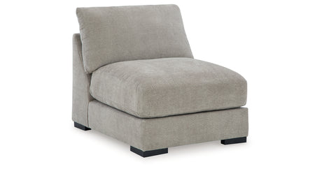 Aslan Court Pebble Armless Chair from Ashley - Luna Furniture