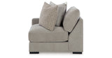 Aslan Court Pebble Left-Arm Facing Corner Chair from Ashley - Luna Furniture