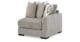 Aslan Court Pebble Right-Arm Facing Corner Chair from Ashley - Luna Furniture