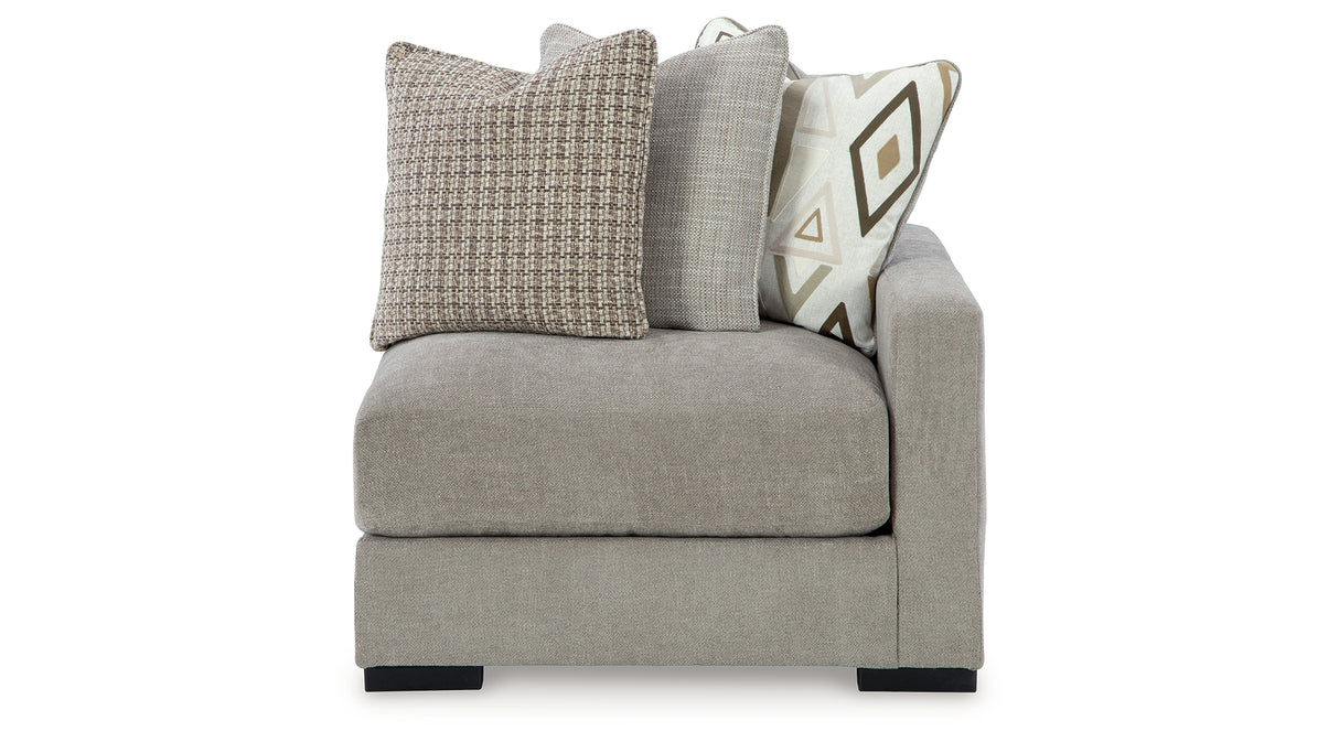 Aslan Court Pebble Right-Arm Facing Corner Chair from Ashley - Luna Furniture