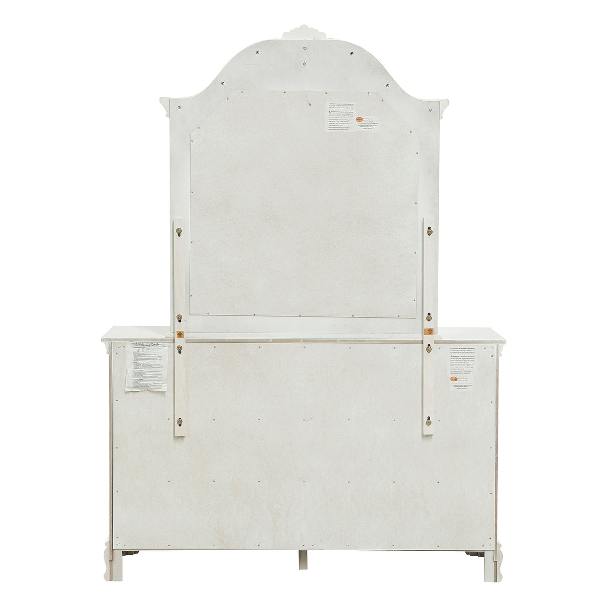 Lucida White Dresser from Homelegance - Luna Furniture