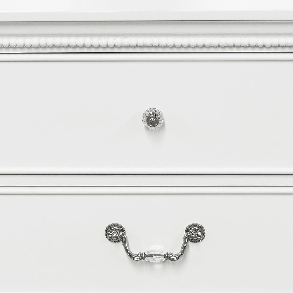 Lucida White Dresser from Homelegance - Luna Furniture