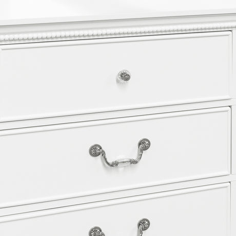 Lucida White Dresser from Homelegance - Luna Furniture