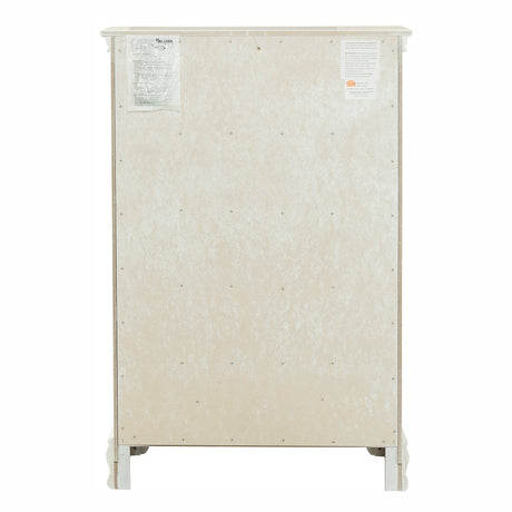 Lucida White Chest from Homelegance - Luna Furniture