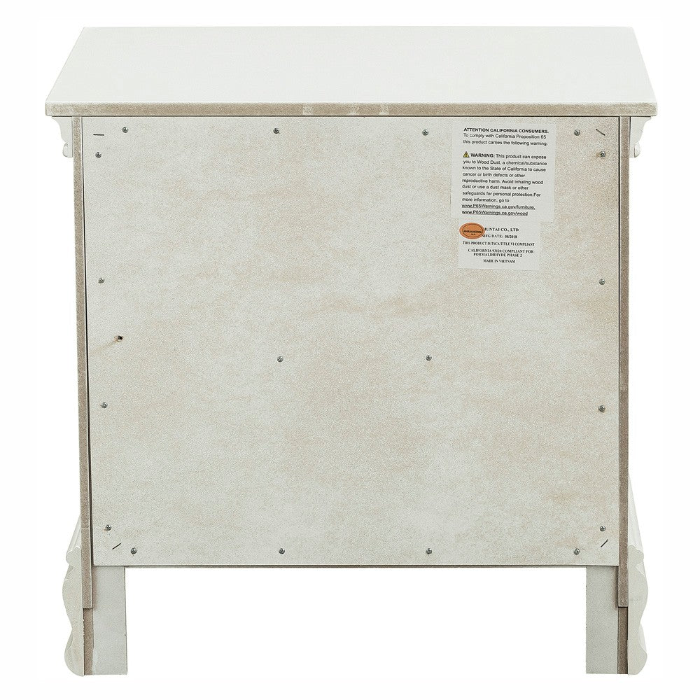 Lucida White Nightstand from Homelegance - Luna Furniture