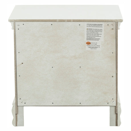 Lucida White Nightstand from Homelegance - Luna Furniture