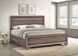 Kauffman Washed Taupe Eastern King Storage Bed from Coaster - Luna Furniture