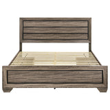 Kauffman Washed Taupe Eastern King Storage Bed from Coaster - Luna Furniture