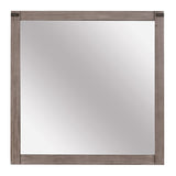 Woodrow Brownish Gray Upholstered Full Bed from Homelegance - Luna Furniture