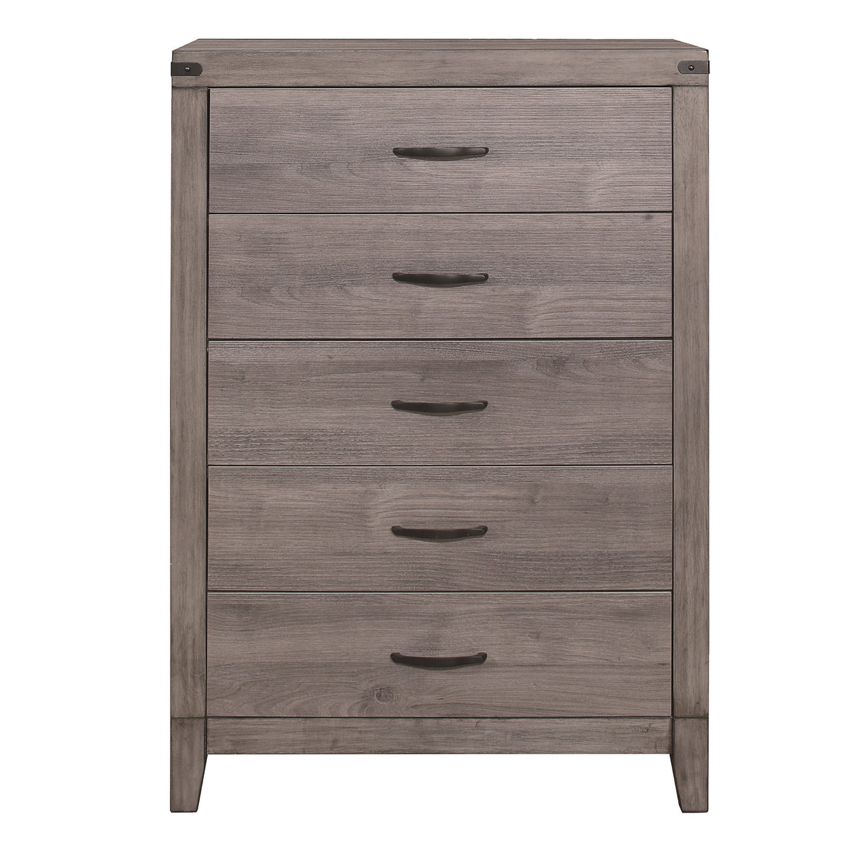 Woodrow Brownish Gray Queen Platform Bed