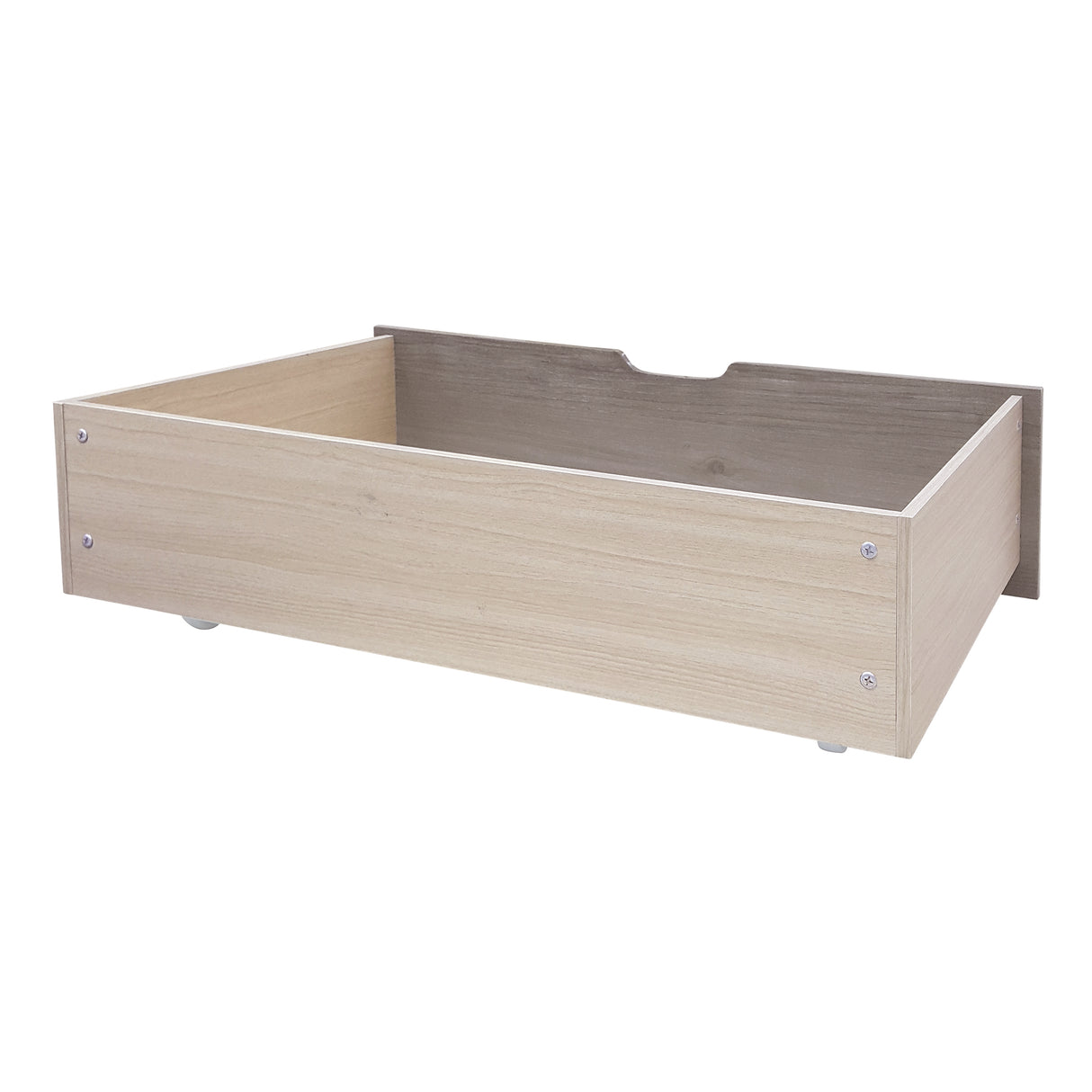 Woodrow Brownish Gray Upholstered Twin Panel Bed from Homelegance - Luna Furniture