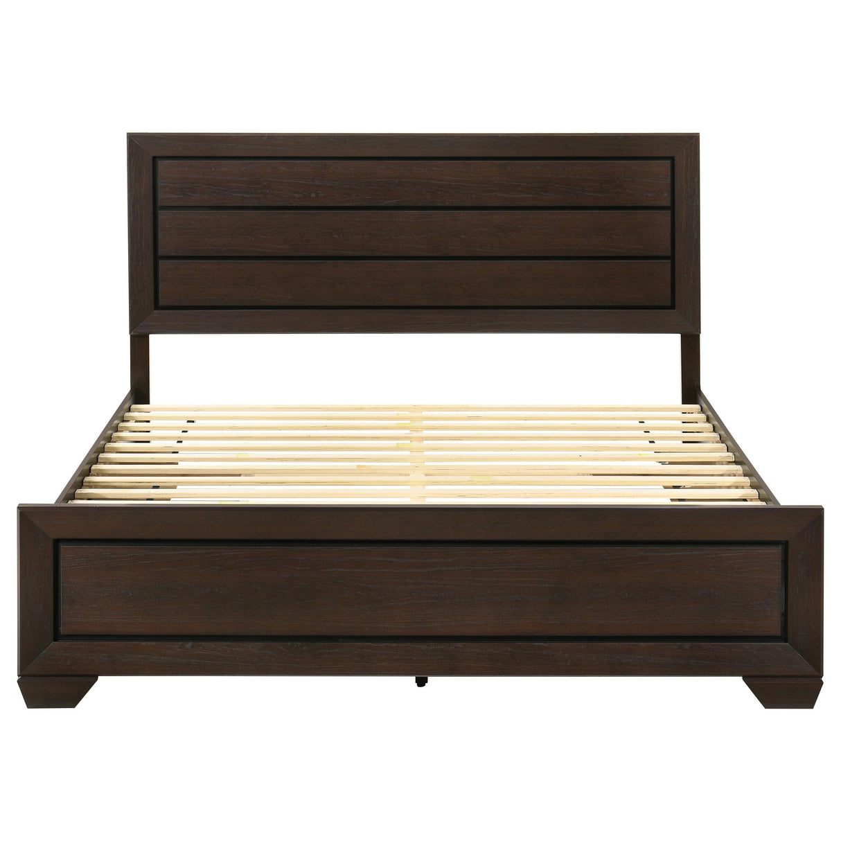 Kauffman Dark Cocoa Eastern King Storage Bed from Coaster - Luna Furniture