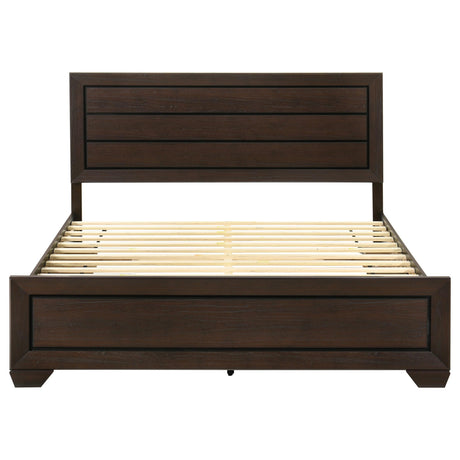 Kauffman Dark Cocoa Eastern King Storage Bed from Coaster - Luna Furniture