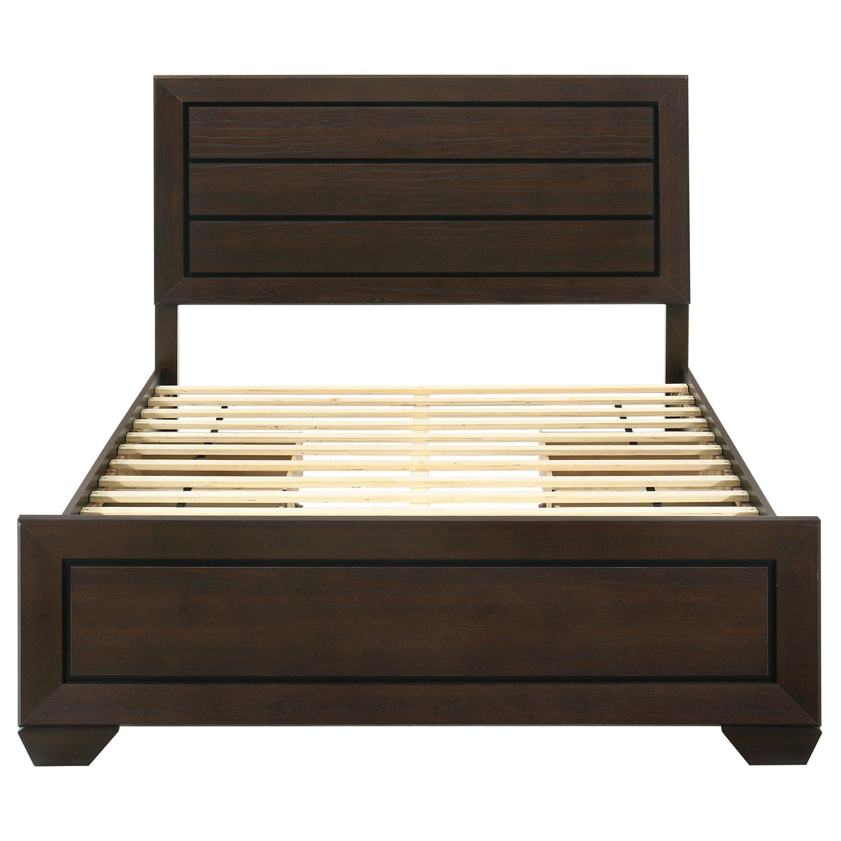 Kauffman Dark Cocoa Queen Storage Bed from Coaster - Luna Furniture
