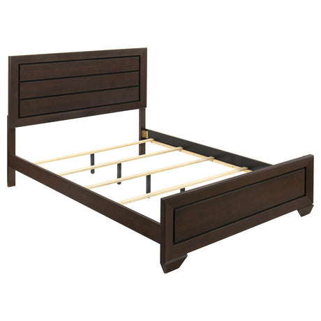 Kauffman Dark Cocoa Queen Panel Bed from Coaster - Luna Furniture